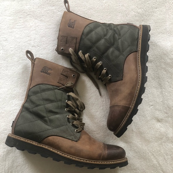 sorel mens work boots